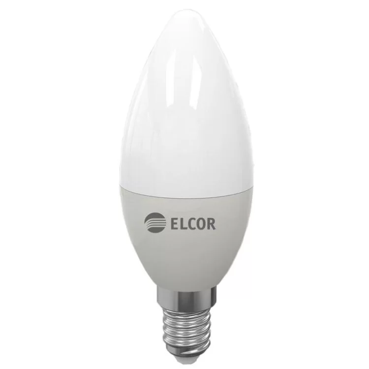 Світлодіодна лампа Elcor 534318 Е14 С37 9Вт 2700К