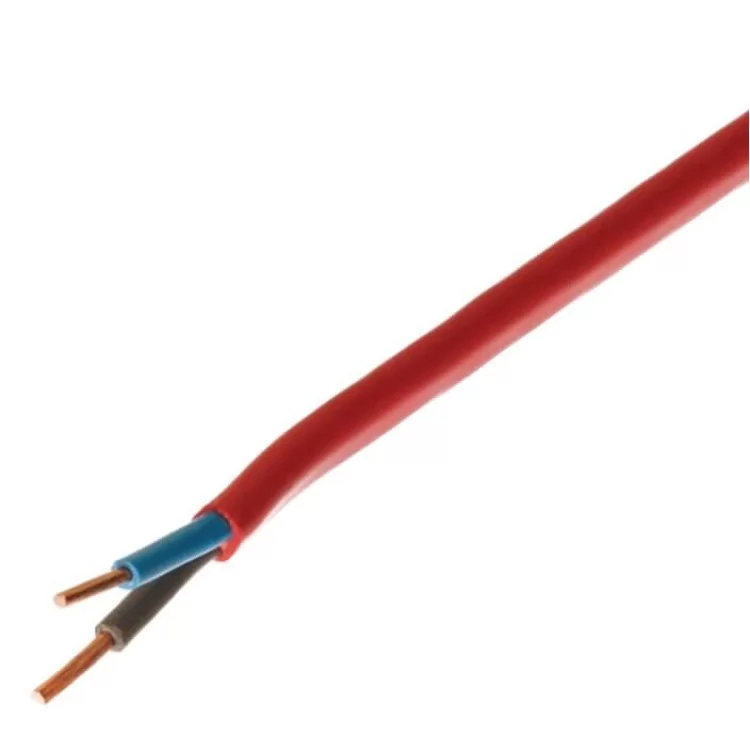 Красный кабель ELCOR 110114 ВВГ-П нгд 2х1,5