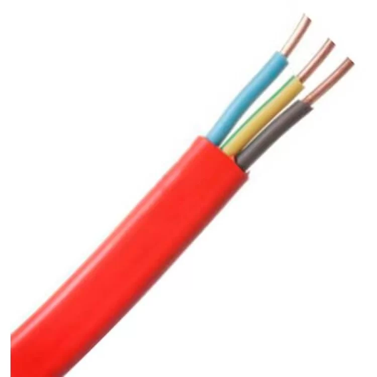 Червоний кабель ELCOR 110116 ВВГ-П нгд 3х1,5 ціна 31грн - фотографія 2
