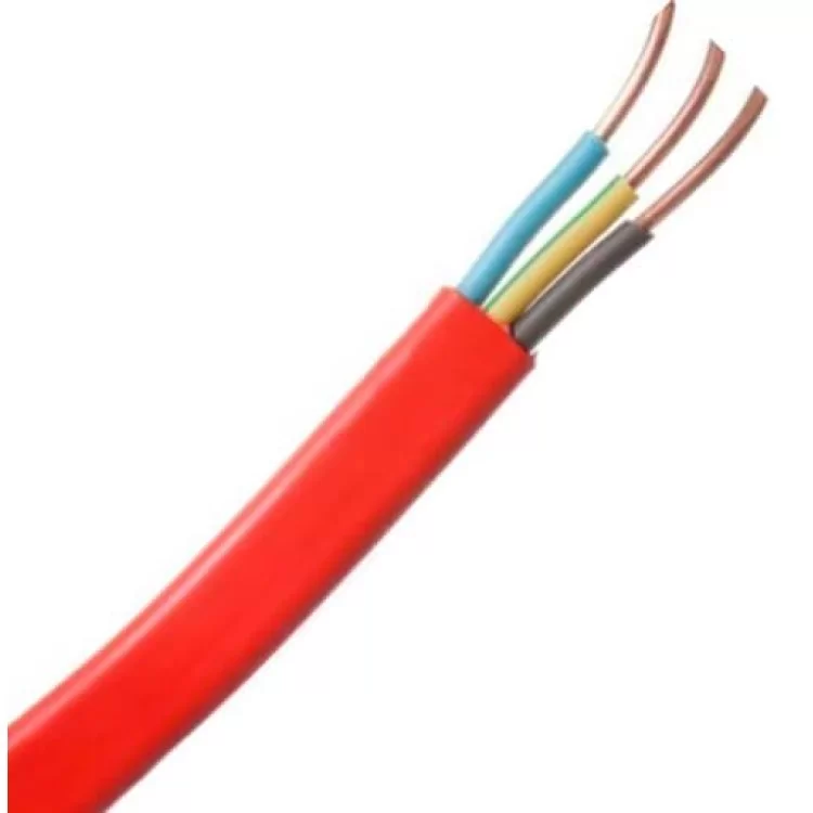 Красный кабель ELCOR 110117 ВВГ-П нгд 3х2,5 цена 48грн - фотография 2