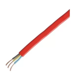 Красный кабель ELCOR 110117 ВВГ-П нгд 3х2,5