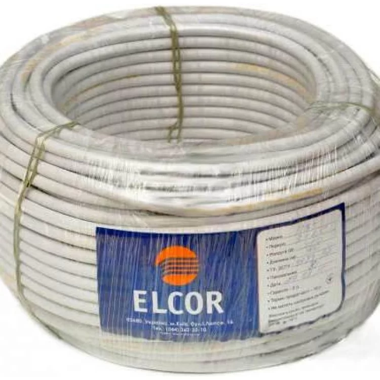 Провод ELCOR 110106 ПВС 3х2,5 цена 50грн - фотография 2
