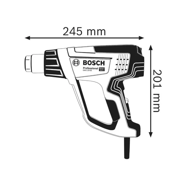Фен Bosch GHG 20-63 інструкція - картинка 6