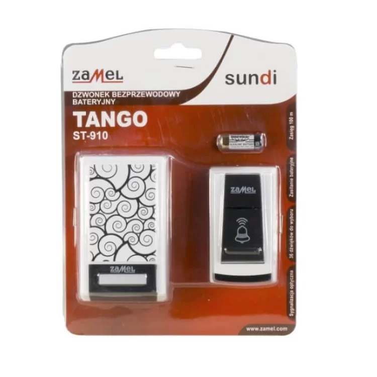 Бездротовий дзвінок на батарейках Zamel ST-910 Tango відгуки - зображення 5