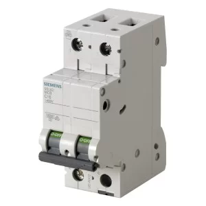 Автоматичний вимикач Siemens 5SL6263-7 380В 2Р з 63A
