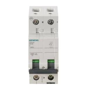 Автоматичний вимикач Siemens 5SL6213-7 380В 2Р з 13A