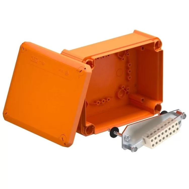 Вогнетривка розподільна коробка OBO Bettermann (7205520) FireBox T160E P30-P90 (190х150х77) 8х4мм з поліпропілену