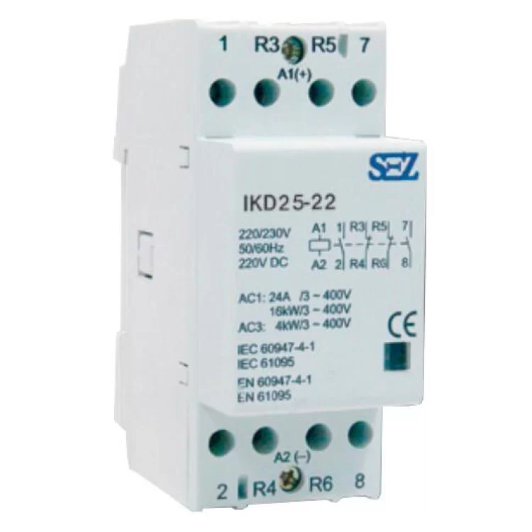 Модульный контактор SEZ IKA 25-40-(IKA25-40)
