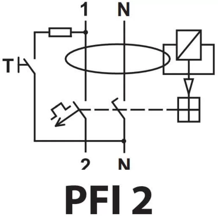 Диференційний вимикач SEZ PFI2 C 20A/0,03A (PFI2C_20A/0,03A) ціна 1 205грн - фотографія 2