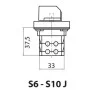 Кулачковий перемикач SEZ S 10 JD 2354 V 6 (S10JD2354V6)