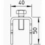 Зажим быстрого соединения OBO Bettermann (5014468) VARIO для армирования FT (40-60 мкм)