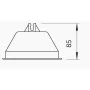 Тримач провідника для плаского даху OBO Bettermann (5218861) 165 KR під заливку бетоном