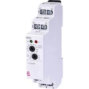 Реле контроля потребляемого тока ETI 002471818 PRI-51/5 (0 5..5A) (1x8A AC1)