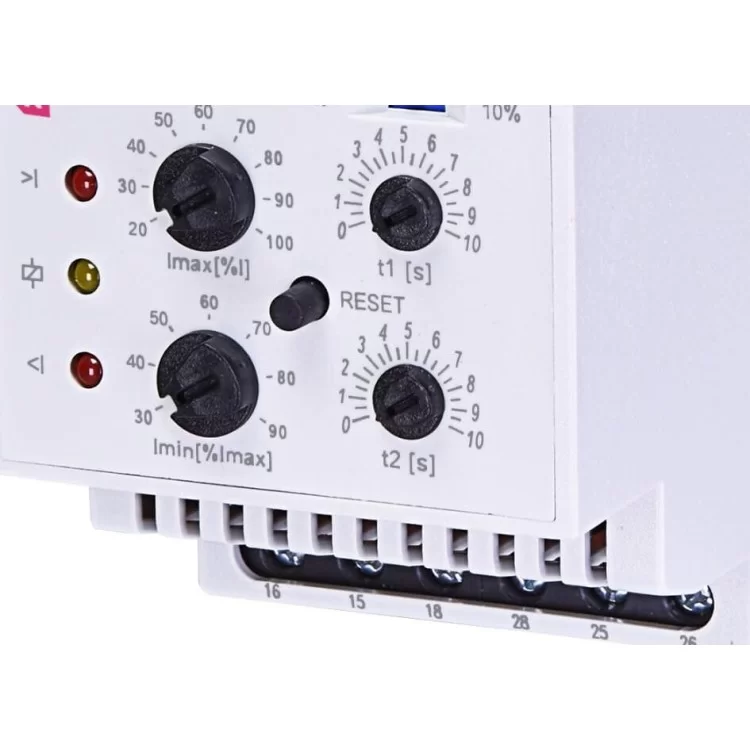 Двухуровневое реле контроля тока ETI 002471601 PRI-41 230V (3 диапазона) (2x16A AC1) цена 2 572грн - фотография 2