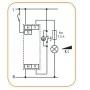 Реле управління сходовим освітленням ETI 002470009 з функцією підсвічування DIM-2 230V (до 500W AC1)