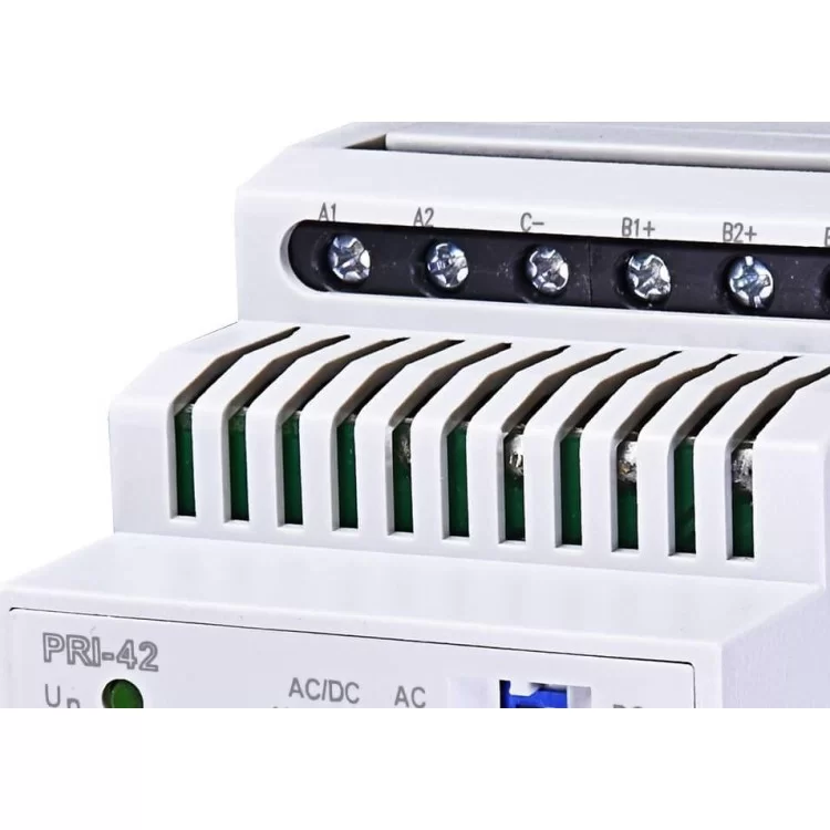 Реле контроля потребляемого тока ETI 002471602 PRI-42 AC 230V (3 диапазона) (2x16A AC1) цена 2 708грн - фотография 2