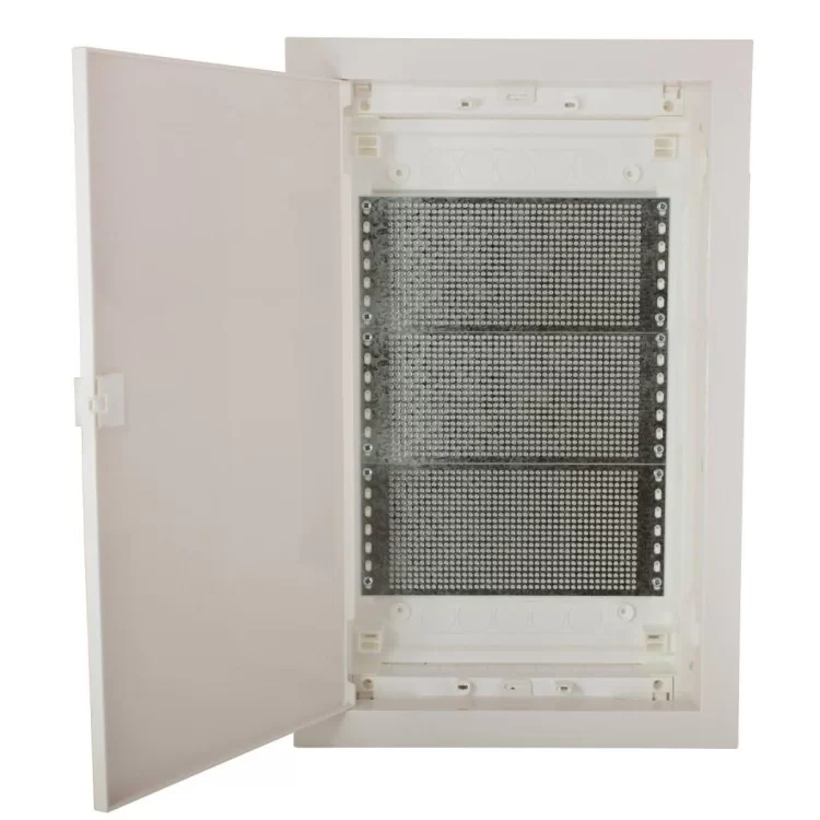 Мультимедийный щиток ETI 001101188 ECG42 MEDIA-PT (перфорированная панель и пластиковая прозрачная дверь)