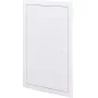 Металопластиковий електрощит ETI 001101027 ECG42 36+6 М з металевими білими дверцями