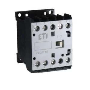 Мініатюрний контактор ETI 004641079 CEC 12.10-400V-50/60Hz (12A; 5.5kW; AC3)