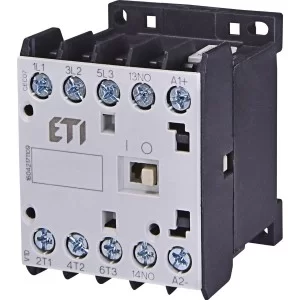 Міні контактор ETI 004641202 CEC 12.4P 230V АС (12A; 5.5kW; AC3) 4р (4 НО)
