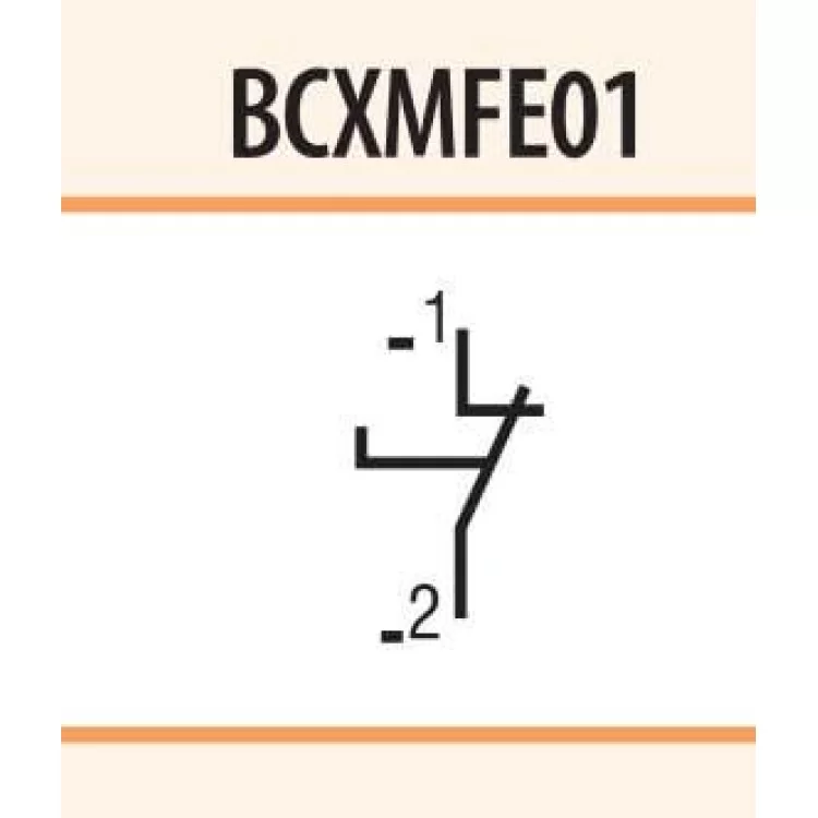 Фронтальный блок-контакт ETI 004641501 BCXMFE01 (1NC) цена 107грн - фотография 2