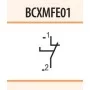 Фронтальный блок-контакт ETI 004641501 BCXMFE01 (1NC)