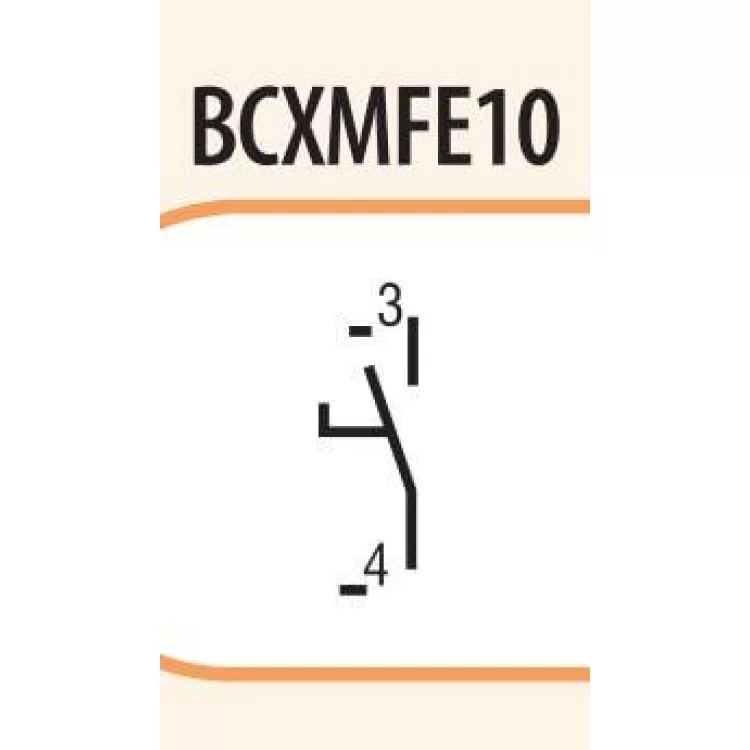Фронтальный блок-контакт ETI 004641510 BCXMFE10 (1NO) цена 107грн - фотография 2