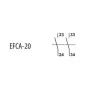 Блок-контакт ETI 004641530 EFC4-20 (2NО)