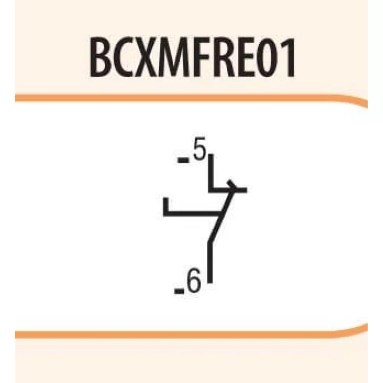 Фронтальний блок-контакт з запізненням ETI 004643510 BCXMFRE 1 (1NC) ціна 181грн - фотографія 2