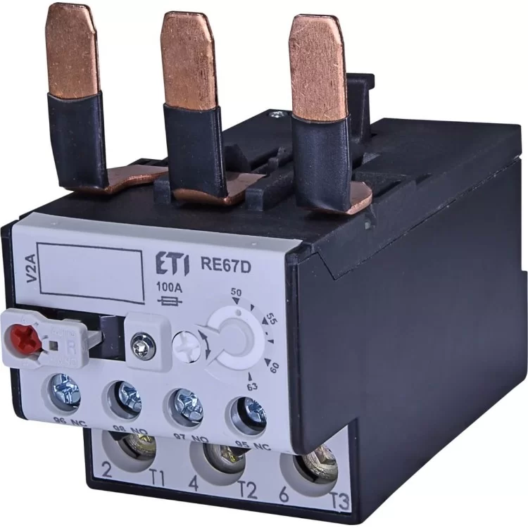 Теплове реле ETI 004644418 RE 67.2D-63 (50-63A) для CEM50 - CEM80