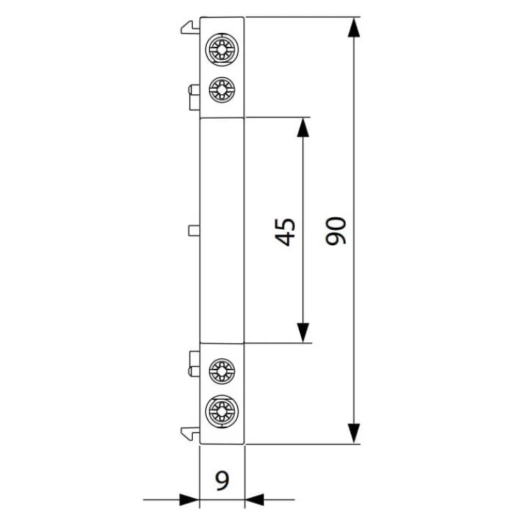 Блок-контакт ETI 002464070 RN-11 (1NO+1NC) (для типу RA/RD) ціна 528грн - фотографія 2
