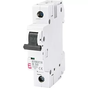 Автоматичний вимикач ETI 002121721 ETIMAT 10 1p B 50А (6 kA)
