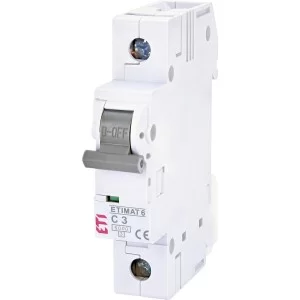 Автоматичний вимикач ETI 002141509 ETIMAT 6 1p з 3А (6 kA)