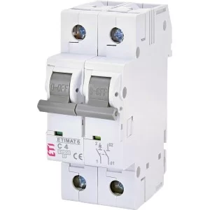 Автоматичний вимикач ETI 002142510 ETIMAT 6 1p+N з 4А (6 kA)