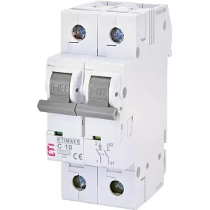 Автоматичний вимикач ETI 002142514 ETIMAT 6 1p+N з 10А (6 kA)