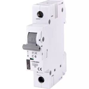 Автоматичний вимикач ETI 002181312 ST-68 1p з 6А (4.5 kA)