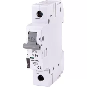 Автоматичний вимикач ETI 002181314 ST-68 1p з 10А (4.5 kA)