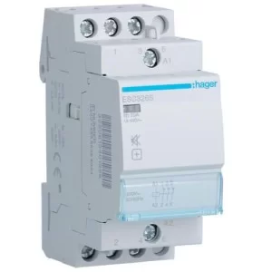 Безшумний контактор Hager ESC326S 25A 3НЗ 230B