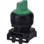 Двохпозиційний поворотний вимикач ETI 004771321 EGS2-N90-G з фіксацією 0-1 90° (зелений)