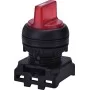 Двохпозиційний поворотний вимикач ETI 004771336 EGS2I-N90-R з фіксацією з підсвічуванням 0-1 90° (червоний)