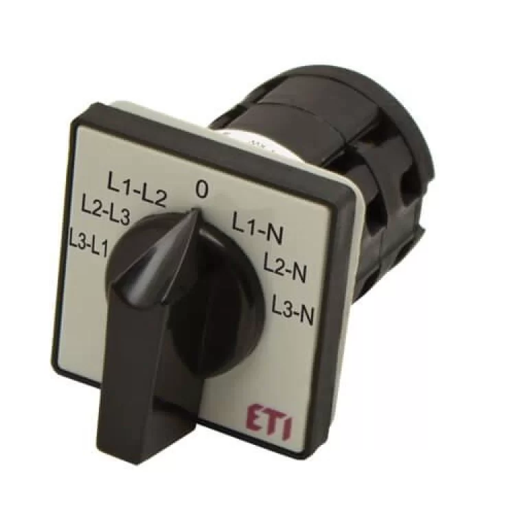 Кулачковий перемикач ETI 004773090 CS 25 66 U (фазної/лінійної напруги 25A) ціна 752грн - фотографія 2