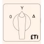 Кулачковий перемикач ETI 004773132 CS 16 12 U («O-Y-Δ» 16А)