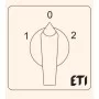 Кулачковый переключатель ETI 004773141 CS 32 11 U (3p «1-0-2» реверс» 32A)
