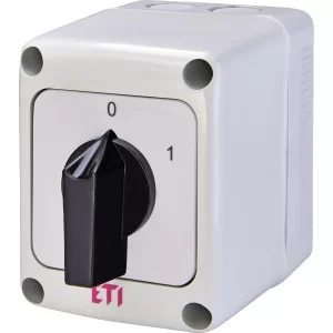 Кулачковый переключатель в корпусе ETI 004773164 CS 16 10 PN (3p «0-1» IP65 16A)