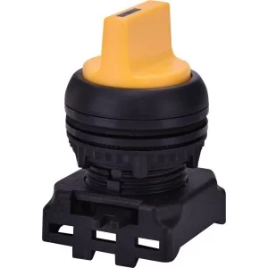 Двопозиційний поворотний вимикач ETI 004771303 EGS2-N-Y з фіксацією 0-1 45° (Жовтий)