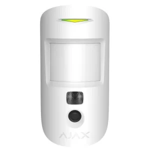 Бездротовий датчик руху Ajax 15711 Motion Cam з фотофіксацією (білий)