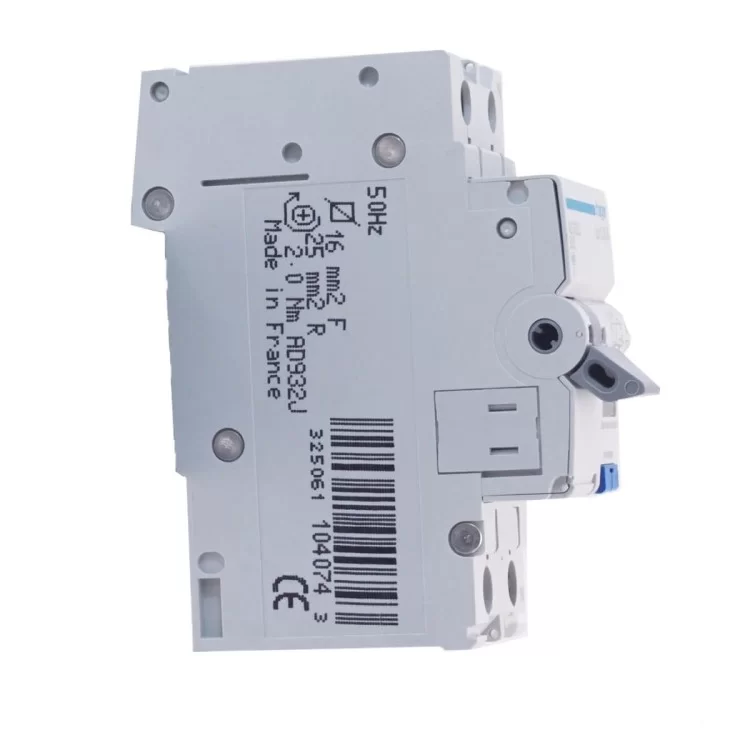 Диференційний автоматичний вимикач Hager AD932J 32A 1+N ціна 2 260грн - фотографія 2