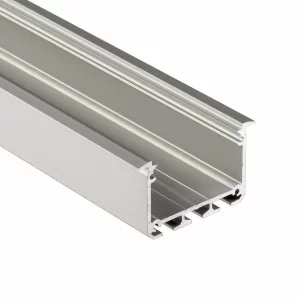 Профиль для светодиодной ленты Lumines INSO серебро