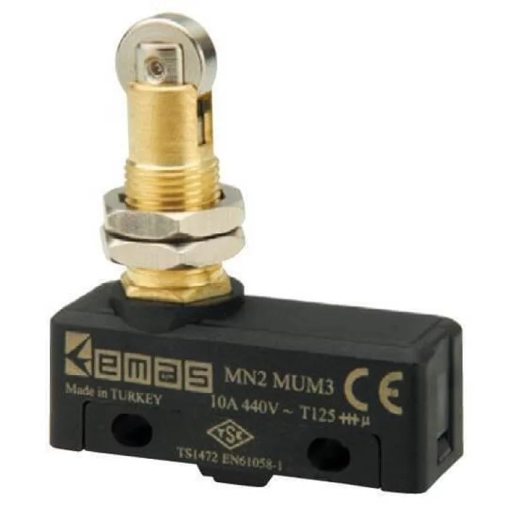 Кінцевий Міні вимикач під пайку EMAS MN2MUM3 ціна 313грн - фотографія 2