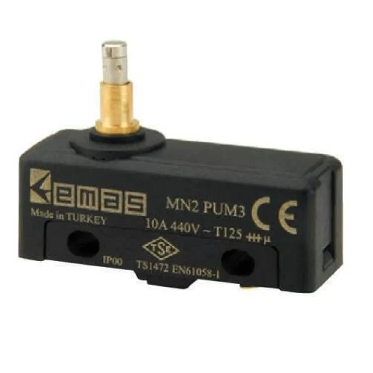 Кінцевий міні вимикач під пайку EMAS MN2PUM3 ціна 179грн - фотографія 2